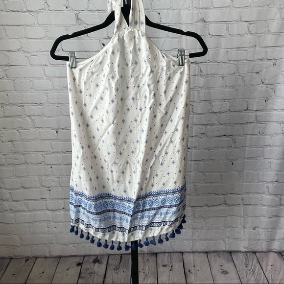 Collective Concepts Halter Tassel Dress Size Small - Picture 1 of 3